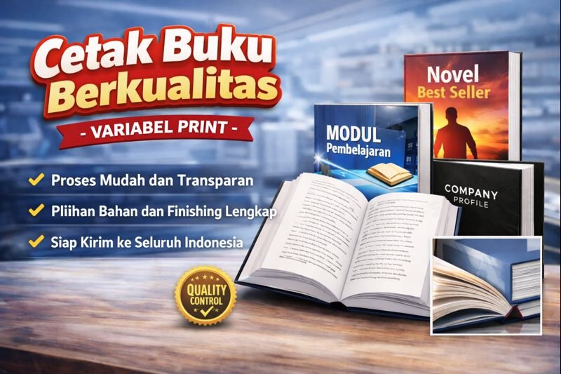 Cetak Buku Berkualitas Variabel Print