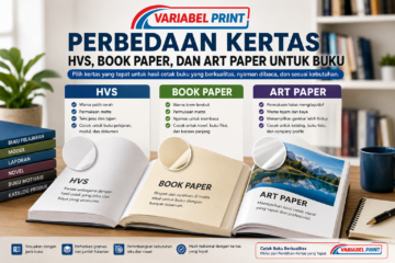 Perbedaan Kertas sering menjadi hal yang membuat orang ragu ketika hendak mencetak buku.