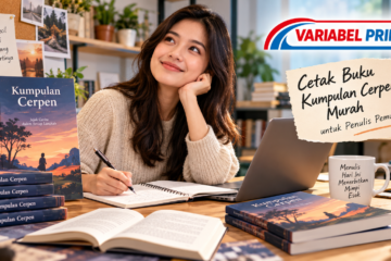 Cetak Buku Kumpulan Cerpen murah untuk penulis pemula di Variabel Print