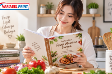 Cetak Buku Resep Masakan Murah untuk Bisnis Kuliner dengan layanan Variabel Print