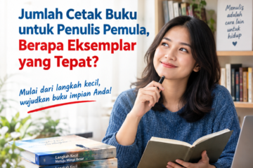 Cari tahu jumlah cetak buku untuk penulis pemula yang tepat. Simak cara menghitung kebutuhan eksemplar, menghemat biaya, dan memilih cetak buku murah.
